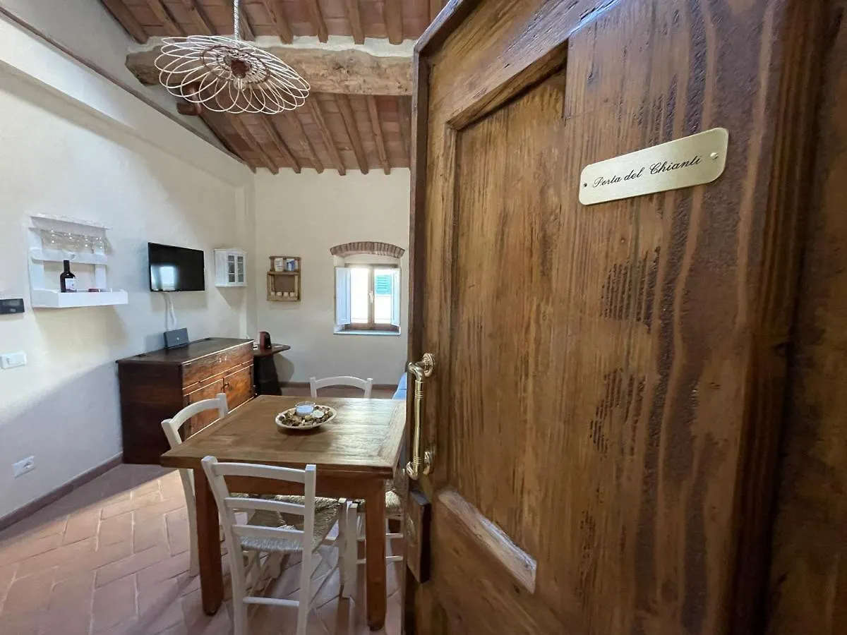 Porta Del Chianti Tuscany Apartment 瓦尔的圣卡西亚诺 0*,  意大利